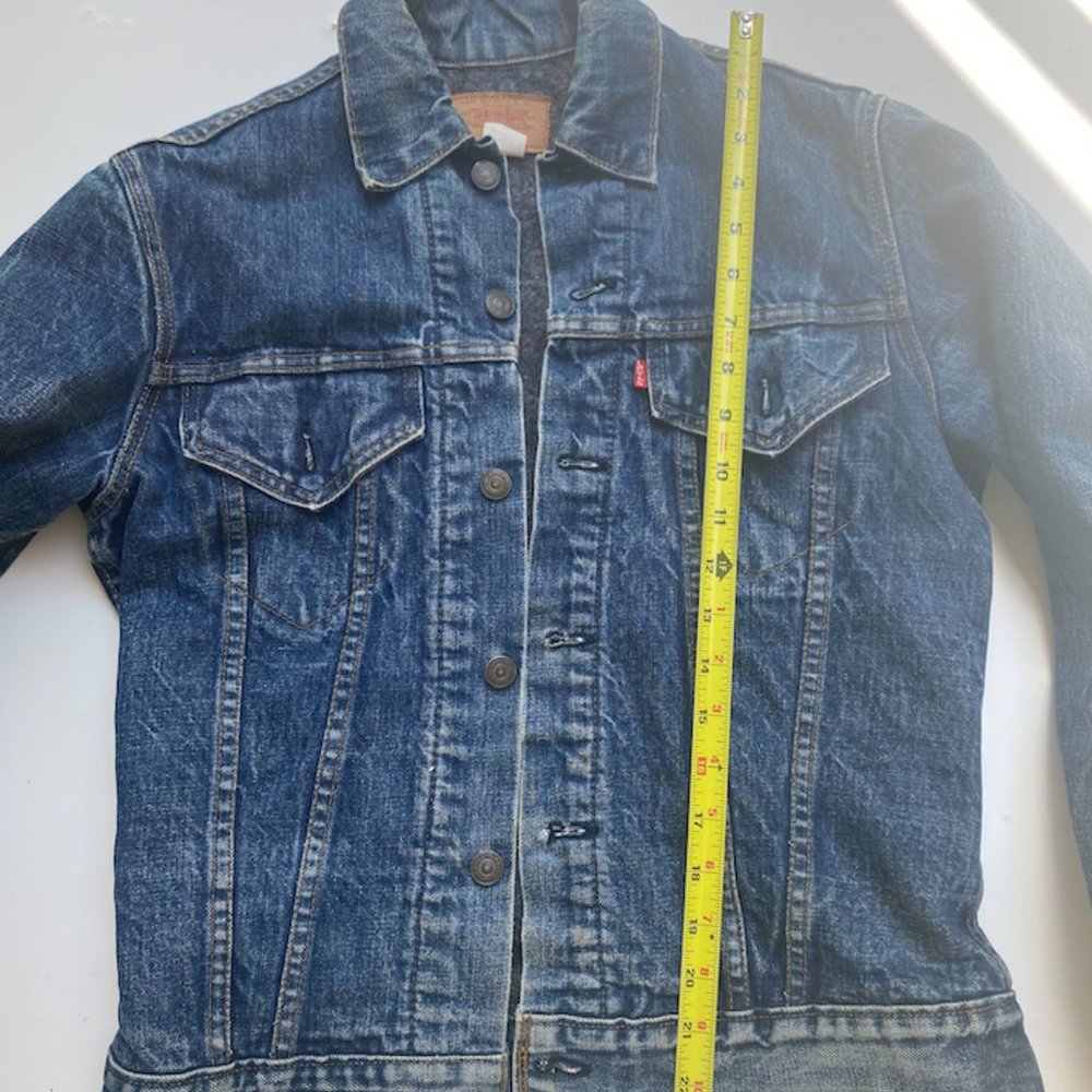 Levi's Blanket Lined Jean Jacket - image 6